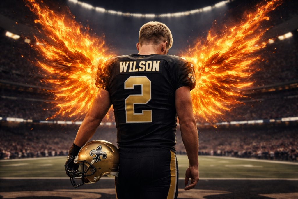 Zach Wilson sous le maillot des Saints de la Nouvelle-Orléans lors des entraînements 2026