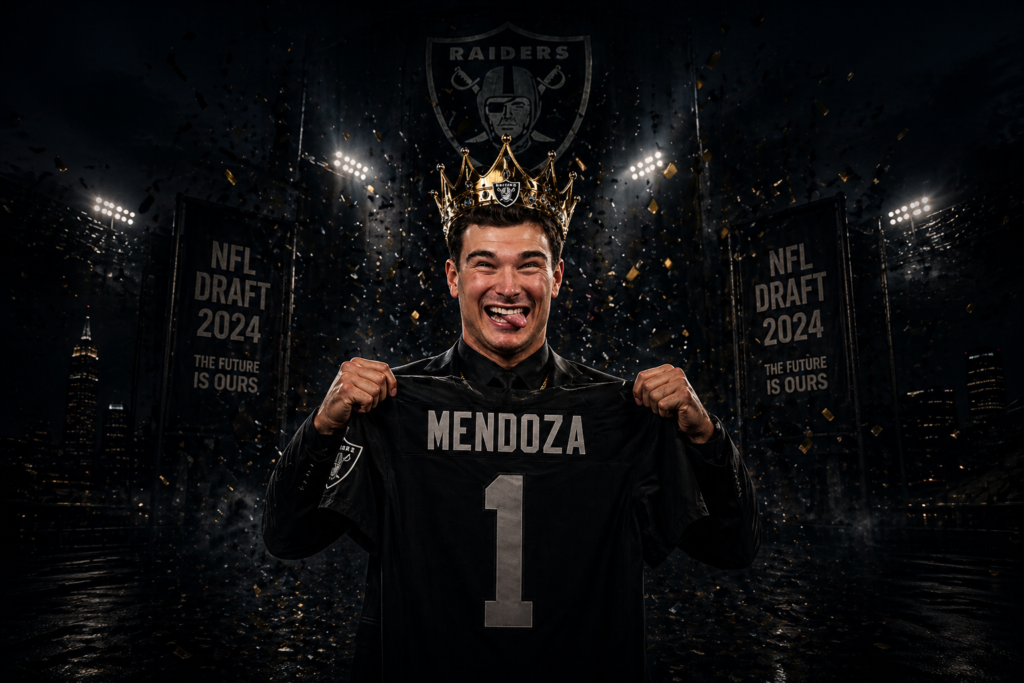Fernando mendoza roi de la draft first pick