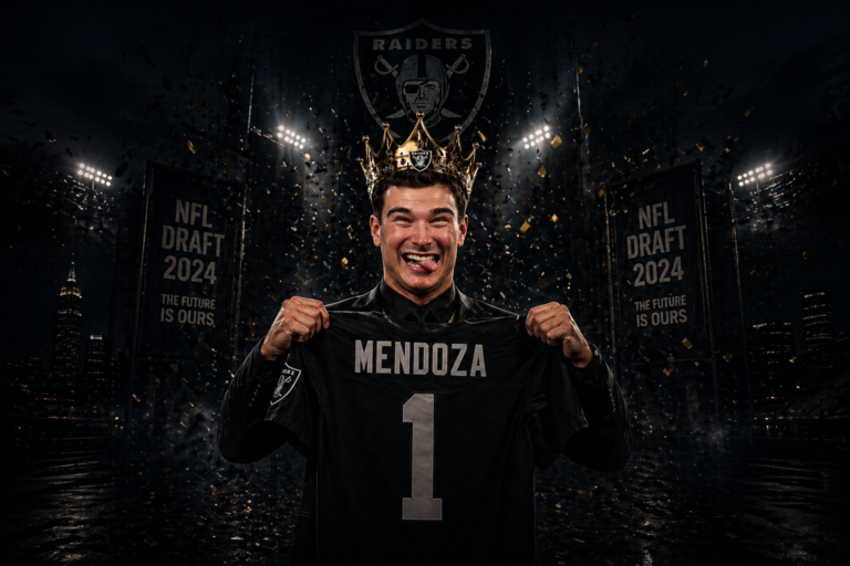 Fernando mendoza roi de la draft first pick