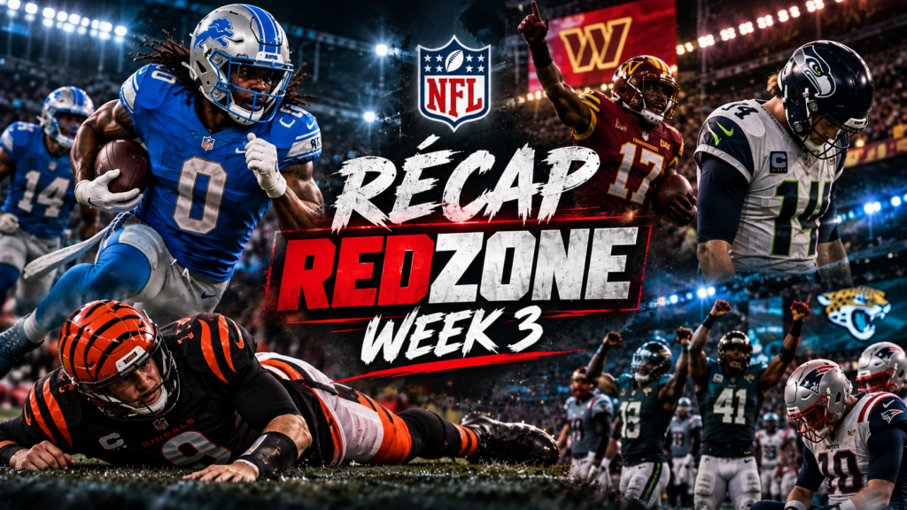 NFL 2026 Week 3 Redzone Recap